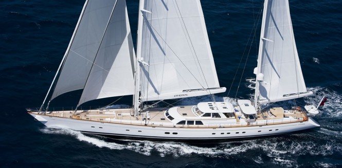 58m superyacht Ethereal by Royal Huisman and Ron Holland