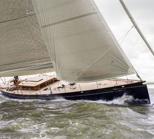 New images of the recently delivered Hoek Design Pilot Classic 85 Yacht WINDHUNTER II