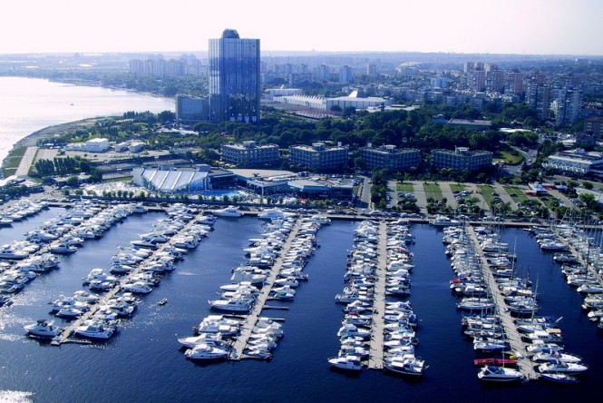 Atakoy Marina situated in the popular yacht charter destination - Turkey