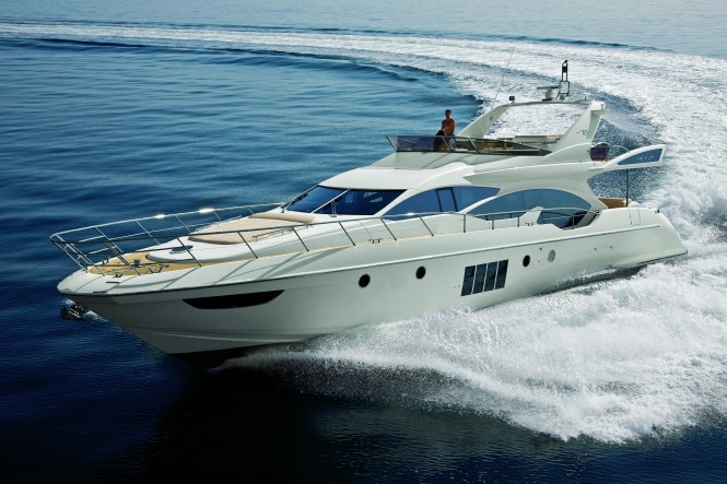 Azimut 70 yacht - the big star of 2nd Confraria Nautica in Brazil