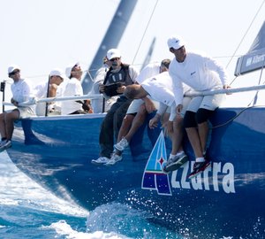 Azzurra currently taking second place at TP52 World Championship