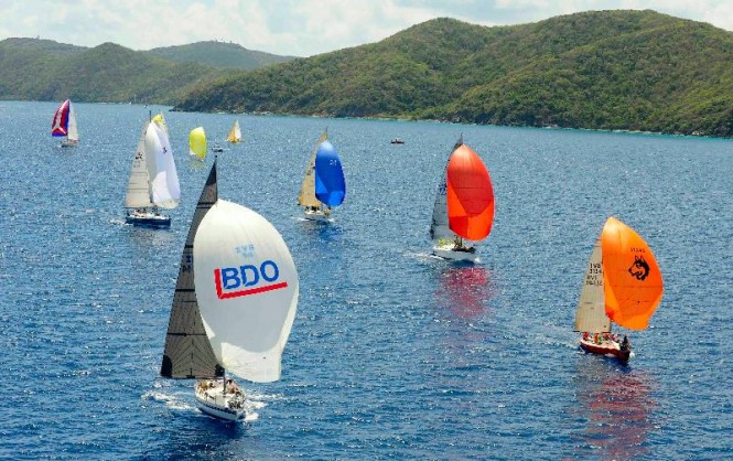 BVI Spring Regatta & Sailing Festival kicks off on Friday 29th March for three days of hot racing in the British Virgin Islands Credit: Todd VanSickle/BVI Spring Regatta
