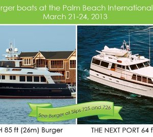 Burger Boat Company to be present at Palm Beach Boat Show 2013