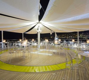 Luxury yacht STELLA MARIS becomes one of the only four yachts in the world with certified helideck