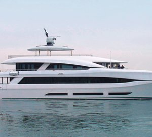 Newly launched 34m Curvelle 'SuperMaran' Yacht QUARANTA