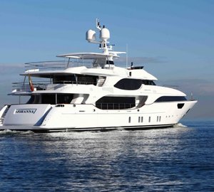 Second Crystal 140' motor yacht LUNA launched by Benetti