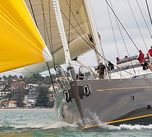 Majestic 50m Fitzroy superyacht OHANA competes for the first time