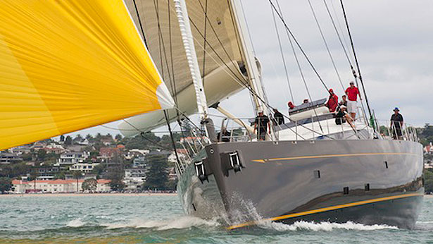 Fitzroy superyacht Ohana at NZ Millennium Cup