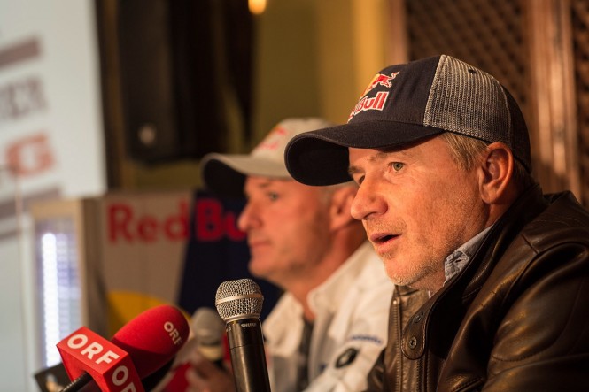 Hans-Peter Steinacher and Roman Hagara