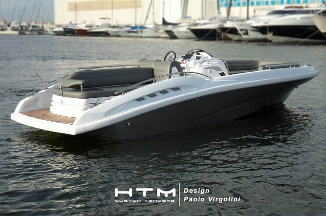 High Tech Marine 825 Open superyacht tender designed by Paolo Virgolini