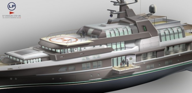 LP Design - Motor Yacht Ocean Atrium
