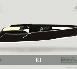 New renderings of LAMBOO R1 yacht tender designed by Peter Symonds from Sigmund Yacht Design
