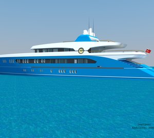 New 55m Sport Yacht Design by Abdulbaki Senol