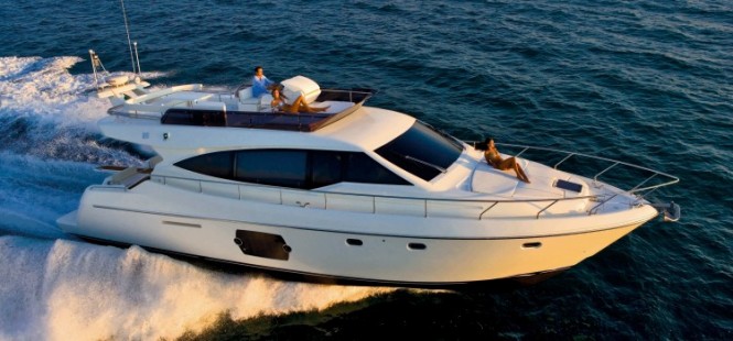 Luxury motor yacht Ferretti 530