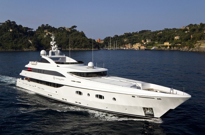 Luxury motor yacht Turquoise confirmed her presence at AYS yacht auction