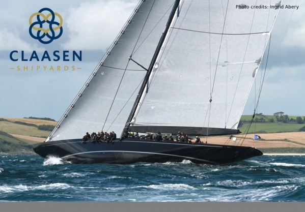 Luxury sailing yacht Lionheart by Claasen Shipyards - Photo by Ingrid Abery