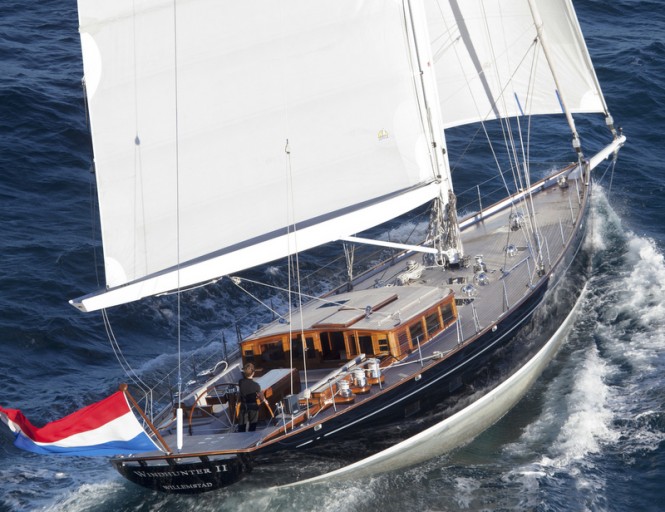 Luxury sailing yacht Windhunter II