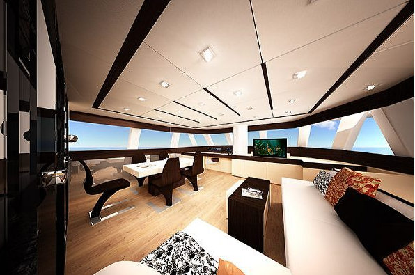 Luxury yacht Sunreef 60 LOFT concept - Salon Luxury yacht Sunreef 60 LOFT concept - Salon