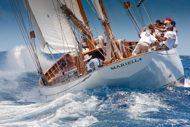 Ready for the Challenge: Carlo Falcone's 1938 yawl, Mariella: Alfred Mylne-designed and Fife built classic Credit: Christophe Jouany