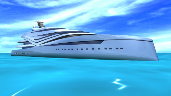 Motor Yacht V120 design concept by IPYD design studio