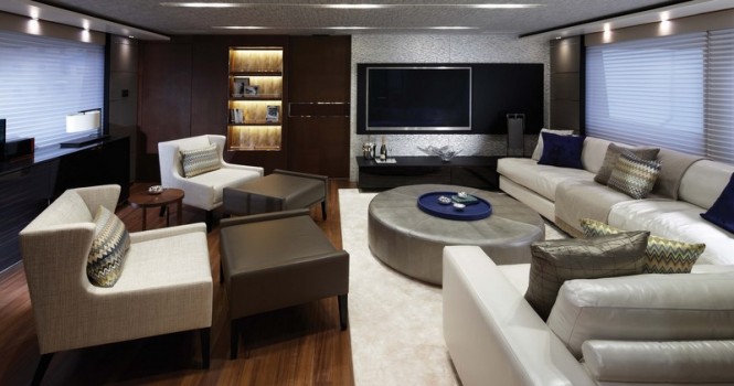 Princess 40M luxury yacht Imperial Princess - Sky Lounge