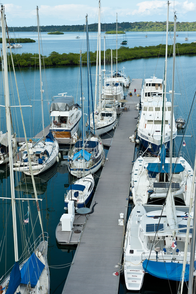 Red Frog Marina situated in a fabulous yacht charter location - Panama