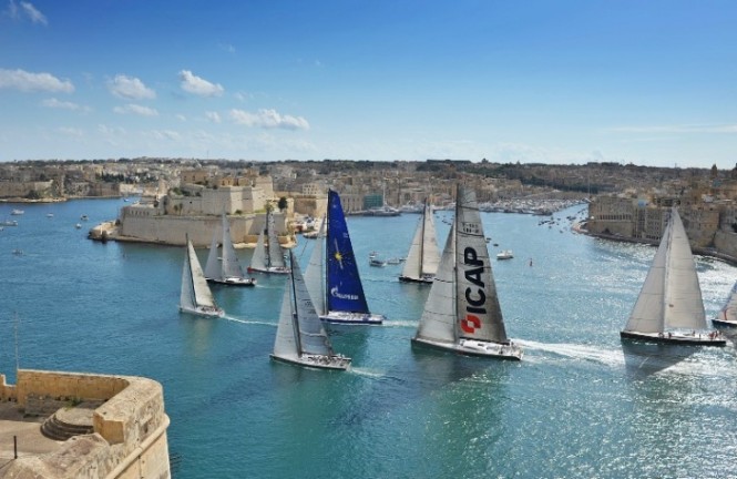Rolex Middle Sea Race with historic Malta as the backdrop