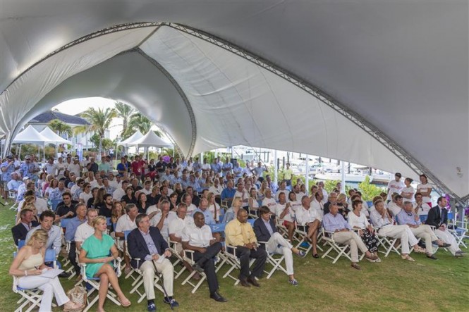 Rolex Swan Cup Caribbean 2013 Final Prizegiving - Photo by Rolex Carlo Borlenghi