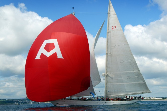 Sailing Yacht Adela - Image credit Pendennis
