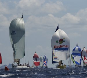 St. Maarten Heineken Regatta 2013 Day 2: Fleet Sets Sail for Marigot