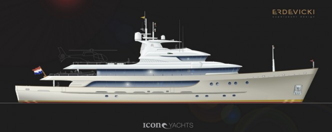 Transformation of the 59m HR MS Blommendal into a superyacht by Erdevicki Superyacht Design