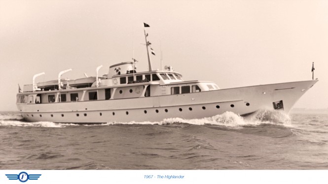 1967 luxury yacht The Highlander