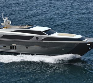 26m motor yacht Continental III Flybridge in build at Wim van der Valk