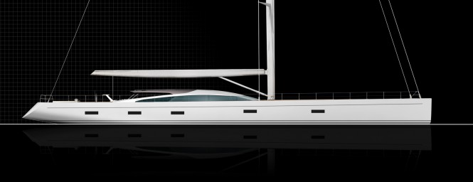 46m sailing yacht by Dixon Yacht Design 46m sailing yacht by Dixon Yacht Design