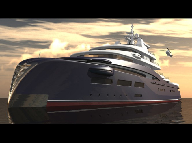 98m Expedition Yacht Concept by Sam Sorgiovanni