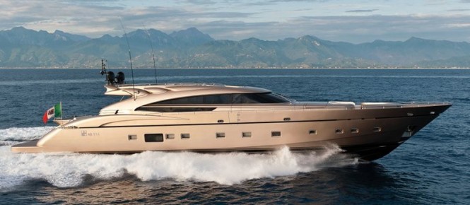 A sistership to AB 116 motor yacht Diamond - superyacht Lowress