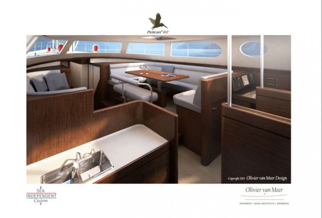 Aboard Pelican 80 superyacht concept