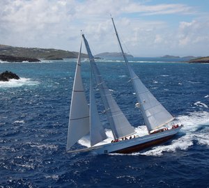 Dykstra designed luxury yacht ADELA wins St Barths Bucket 2013