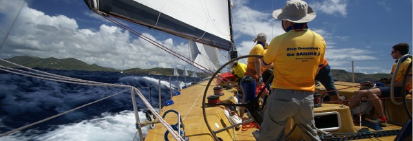 Antigua Sailing Week - Photo of Ambersail yacht by Kevin Johnson