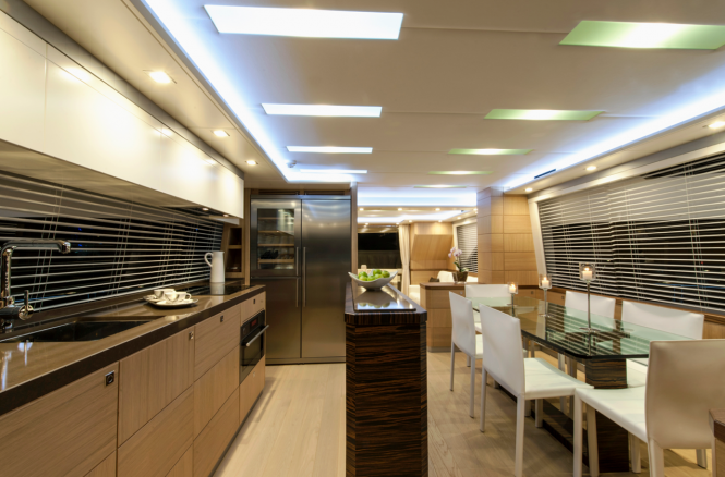 Astondoa 72 GLX Yacht Project - Galley