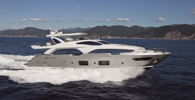 Azimut Grande 100 Yacht - the largest superyacht to be displayed at the Rio Boat Show 2013