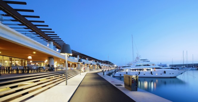 Beautiful Port Adriano in Mallorca