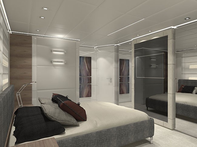 Canados 120 luxury yacht Hull No. 2 - Vip Cabin