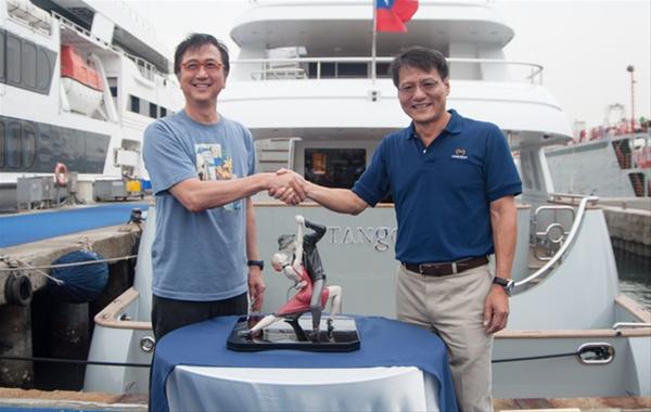 Christening ceremony of new Horizon EP115 Yacht Tango 5 