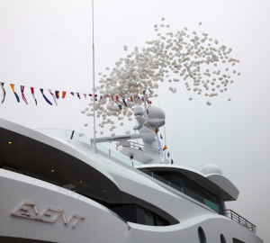 First Amels 199 charter yacht EVENT christened