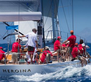 Final day of racing at Les Voiles de St. Barth 2013
