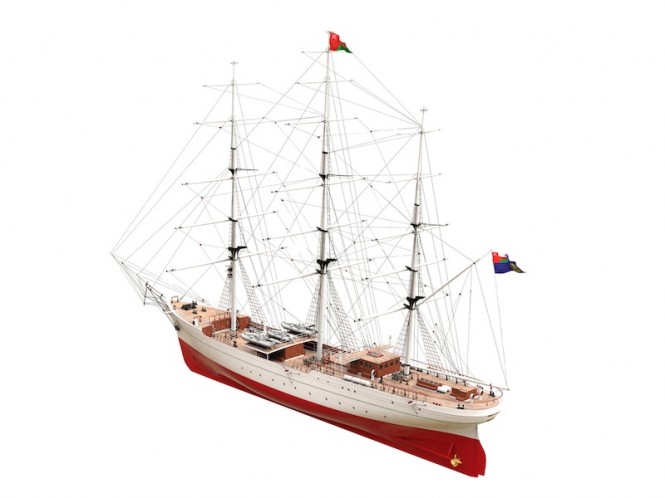 Clipper Orchid (aft) designed by Dykstra Naval Architects - Image courtesy of Dykstra Naval Architects