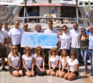 Complete Marine Freight and AGLAIA Yacht raise 12,258€ for charity 'Mediterranea'