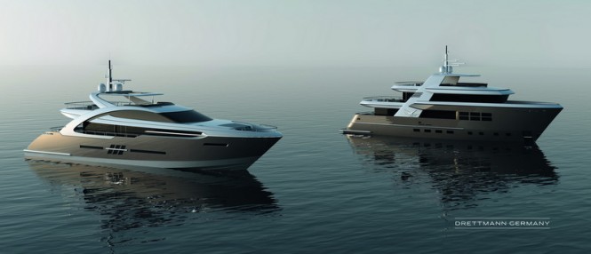 DEY32M and DMY32M Yacht Concepts by Drettmann Yachts