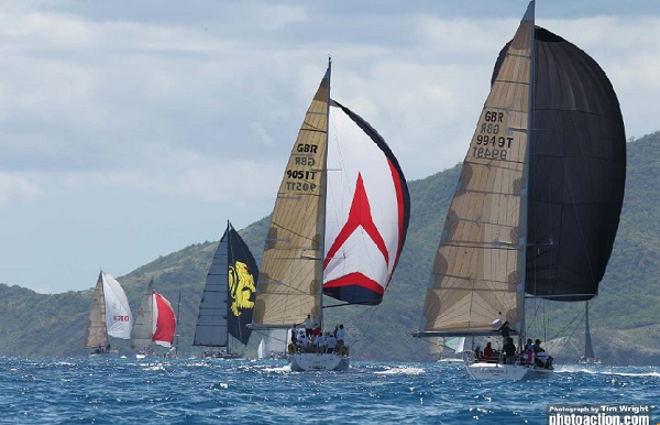 Day One at the 2013 Antigua Sailing Week